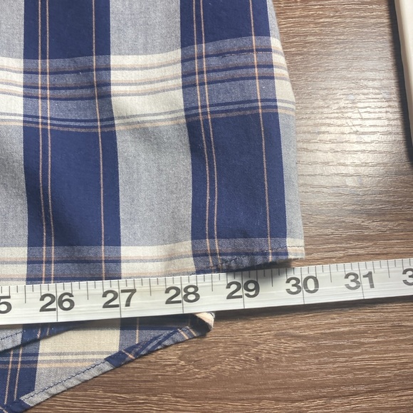 EUC Vintage Ely CattlemanBlue Plaid Pearl Snap Western Shirt 3XL - Picture 8 of 8